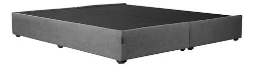 Base Cama King Size Dicasa Base Riva Gris