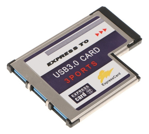 3 Port Usb 3.0 Express Card 54mm Converter Adapter T11
