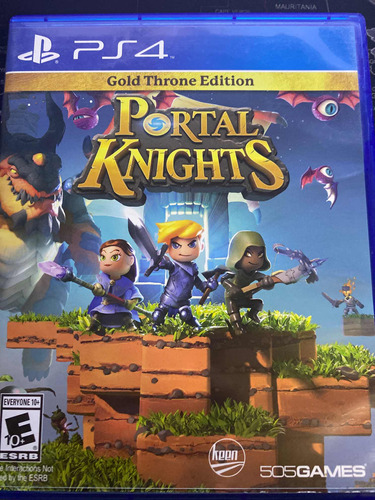Portal Knights Gold Throne Edition Juego Ps4