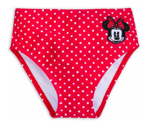 Traje De Baño Minnie Mouse Para Niña Original De Disney