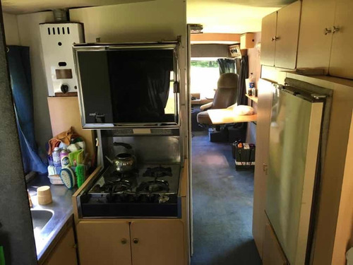 Imagen 8 de 16 de Casa Rodante Motorhome Mercedes Benz 608 D 1973 Permuta Full