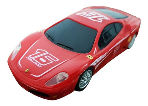 Ferrari F430 Roja Carrera A Friccion Escala 1/38