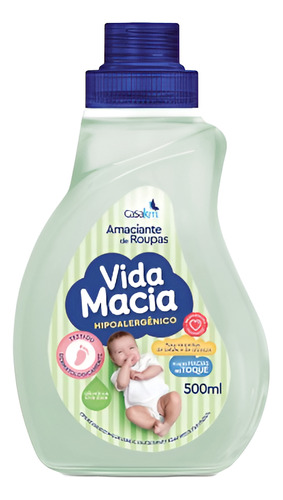 Kit Vida Macia Bebe 4 Lava Roupas Erva Doce + 4 Am Erva Doce