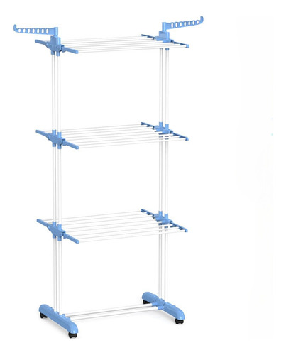 Tendedero Ropa Extensible Hogar Practico 4 Niveles Lau