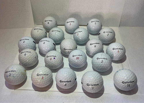 21 Pelotas De Golf Taylormade Seminuevas  Muy Buena Calidad