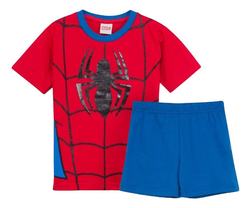Pijamas Spiderman Hombre Araña Capitan America Lic. Marvel