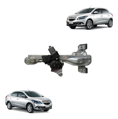 Máquina Vidro Elétrico Onix Prisma 13/19 Tras Esquerda Orig