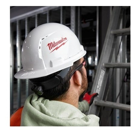 Imagen 8 de 10 de Casco Rigido De Seguridad Ventilado Milwaukee 48731000
