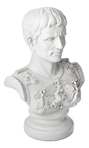 Diseño Toscano Ah250835 Augustus Caesar Primaporta Bust Stat