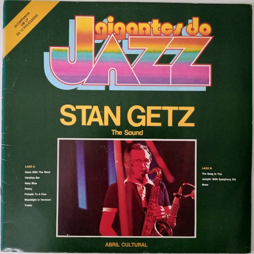 Vinil Lp Disco Stan Getz Coleção Gigantes Do Jazz 1980
