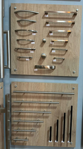 Imagen 4 de 6 de Tirador Para Mueble Negro De 10cm