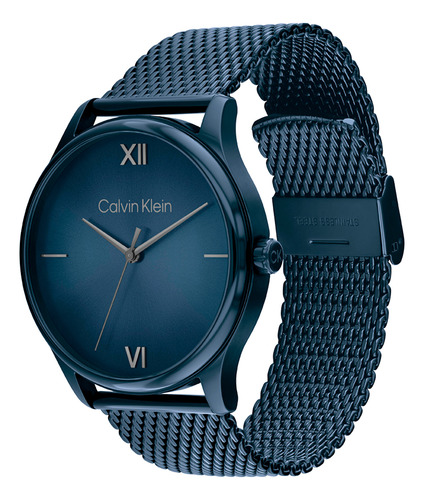 Reloj Hombre Calvin Klein Ascend 25200451 Mesh Azul