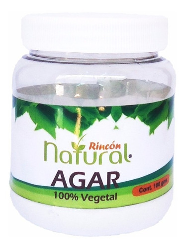 Agar Agar Polvo Gelatina Vegetal 100 Gms Con Envio Incluido