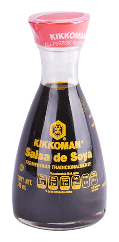 Imagen 1 de 1 de Salsa De Soya, Kikkoman, 148 Ml