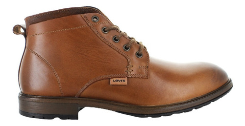 Levis Bota Liso Piel Cafe Para Hombre 81527