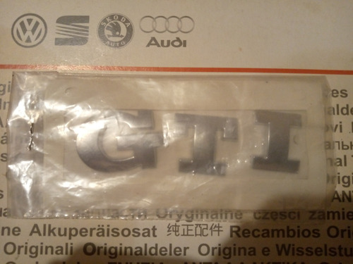 Emblema Gti Gol Original Vw 