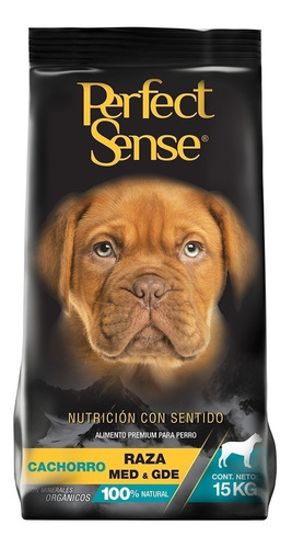 Alimento Perfect Sense para perro cachorro todos los tamaños sabor mix en bolsa de 15kg