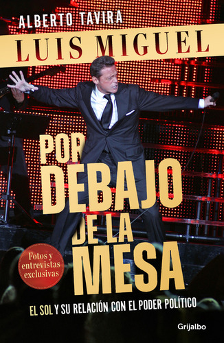 Luis Miguel: Por Debajo De La Mesa. El Sol Y Su Relación Con El Poder Político, De Tavira, Alberto. Editorial Grijalbo, Tapa Blanda En Español, 1