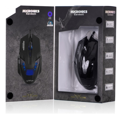 Mouse Gamer Micronics Therodactil - Micromaster