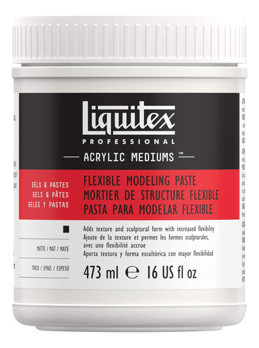 Pasta De Modelado Flexible Liquitex Professional, 473 Ml (16