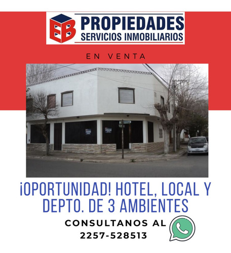 Hotel + Local A La Calle + Departamento 3 Ambientes - Francisco De Las Carreras 900