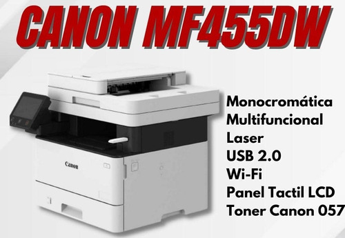 Imagen 1 de 2 de El Equipo Canon Mf445dw Es Copiadora Impresora Escaner 