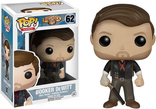 Funko Pop! Games - Bioshock - Booker Dewitt - Figura #62