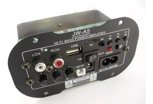 Modulo Amplificador De Audio Usb Sd Bluetooth 12v 220v C/rem