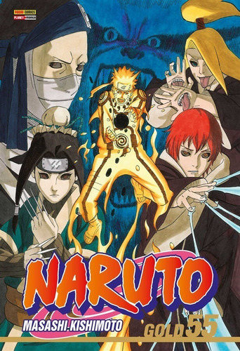 Livro Naruto Gold Vol. 55