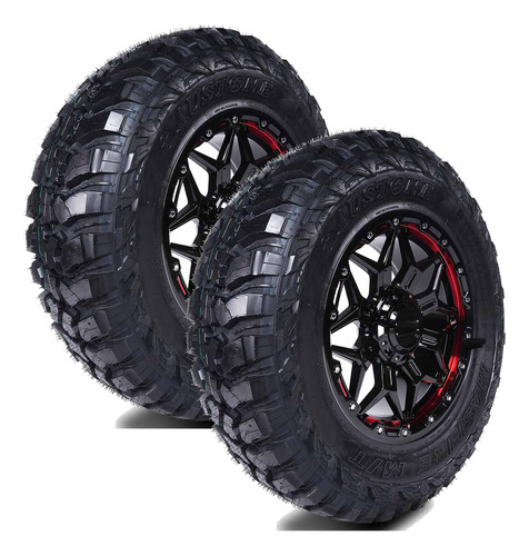 Paquete 2 Llantas 33x12.5r17 Austone Maspire M/t 120q