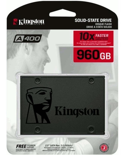 Kingston Ssd 960gb Disco Duro Solido Gamer + Cable Tranza