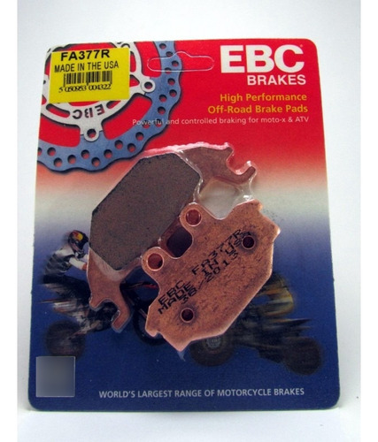 Pastilla De Freno Ebc Fa377r Yamaha/kawa-bmmotopartes