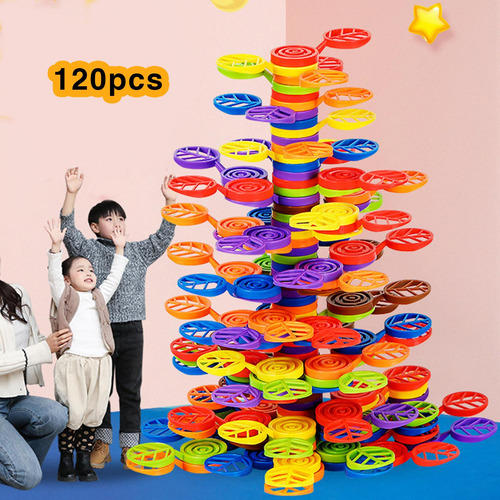 Bloque De Equilibrio Educativo Toys Para Niños 120 Piezas