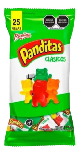 Panditas Clásicas Ricolino 25pz