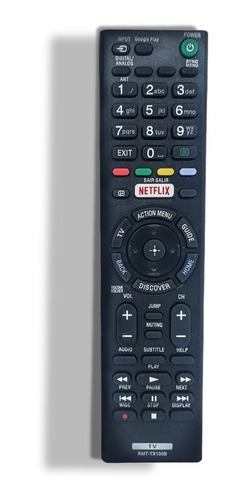 Control Remoto Para Televisor Sony Bravía Smart Tv Rmt-tx100