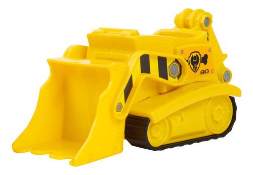 Paw Patrol Vehículo Básico Sustentable Rubble Con Figura De
