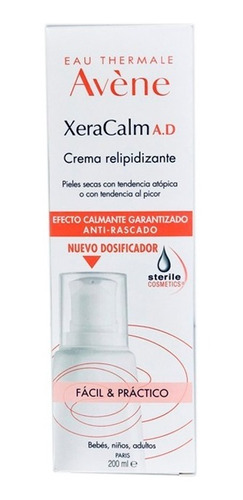 Xeracalm A.d Avene Crema Relipidizante - mL a $1238