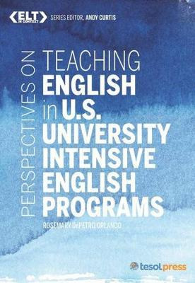 Libro Perspectives On English In U.s. University Intensiv...
