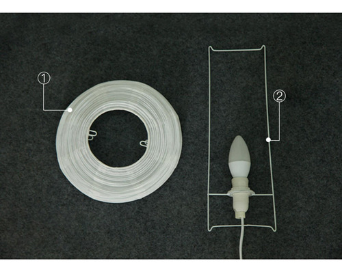 Lámpara De Mesa De Linterna De Papel Lámpara De Linterna