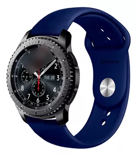 Correa Compatible Con Samsung Gear S3 Classic Azul Oscuro