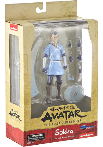 Sokka Avatar The Last Air Bender / Figura De Acción 