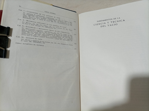 Libro. Fundamentos De La Ciencia Y Técnica Del Vacio. Lewin. (Usado)