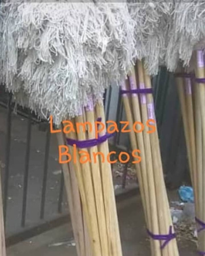 Lampazos De Algodón Blancos Y/o Grises