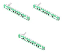 Comprar X3 Potenciometro Lineal Deslizable B103 10k 75mm Fader 