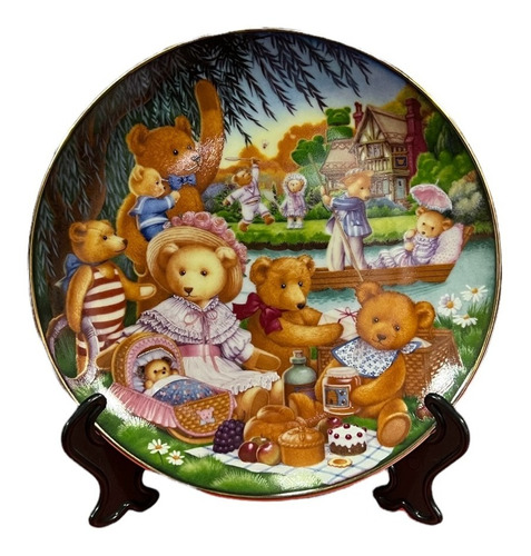 Plato Adorno Edición Limitada - A Teddy Bear Picnic 21,5 Cm 