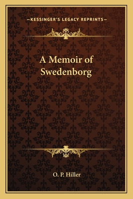 Libro A Memoir Of Swedenborg - Hiller, O. P.