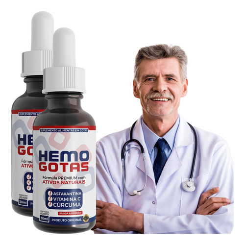 Hemo Gotas Hemorroida Varizes Age Dentro P/ Fora Natural 2un Sabor Hemo Gotas