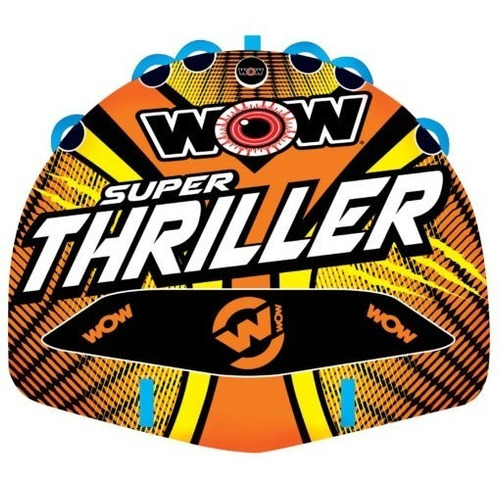 Inflable Flotador Super Thriller Wow Deportes Acuáticos 3p