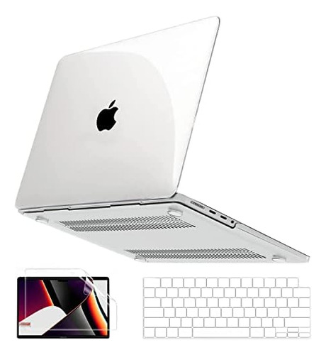Funda Anban Para Macbook Pro 14 M1 Pro/max +c/tec Clear