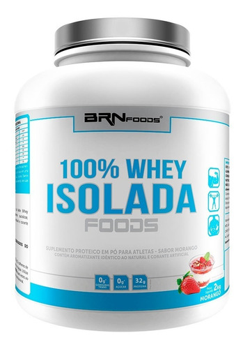 100% Whey Isolado 2kg - Brn Foods Full